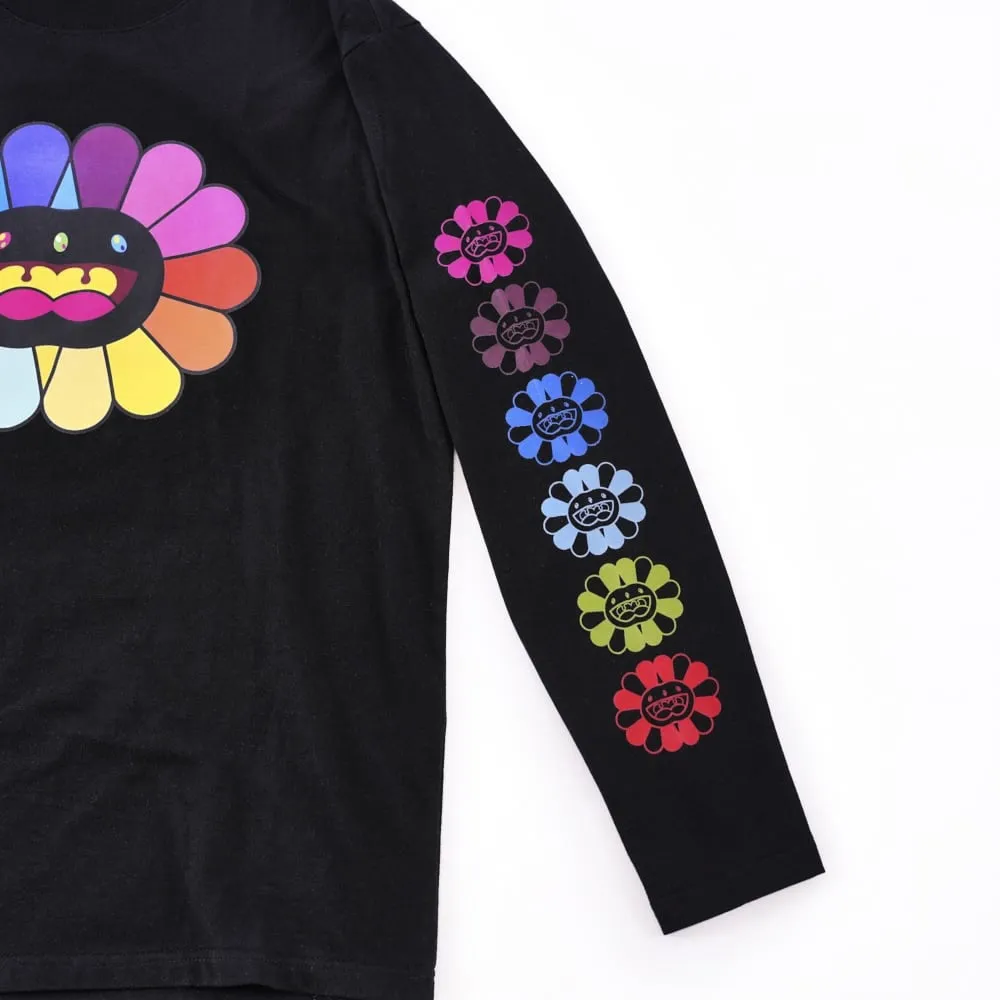 Takashi Murakami Mononoke Flower Long Sleeve Tee Black (Japan Exclusive)