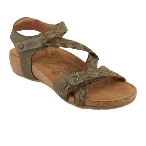 Taos Newlie Backstrap Sandal (Women) - Olive