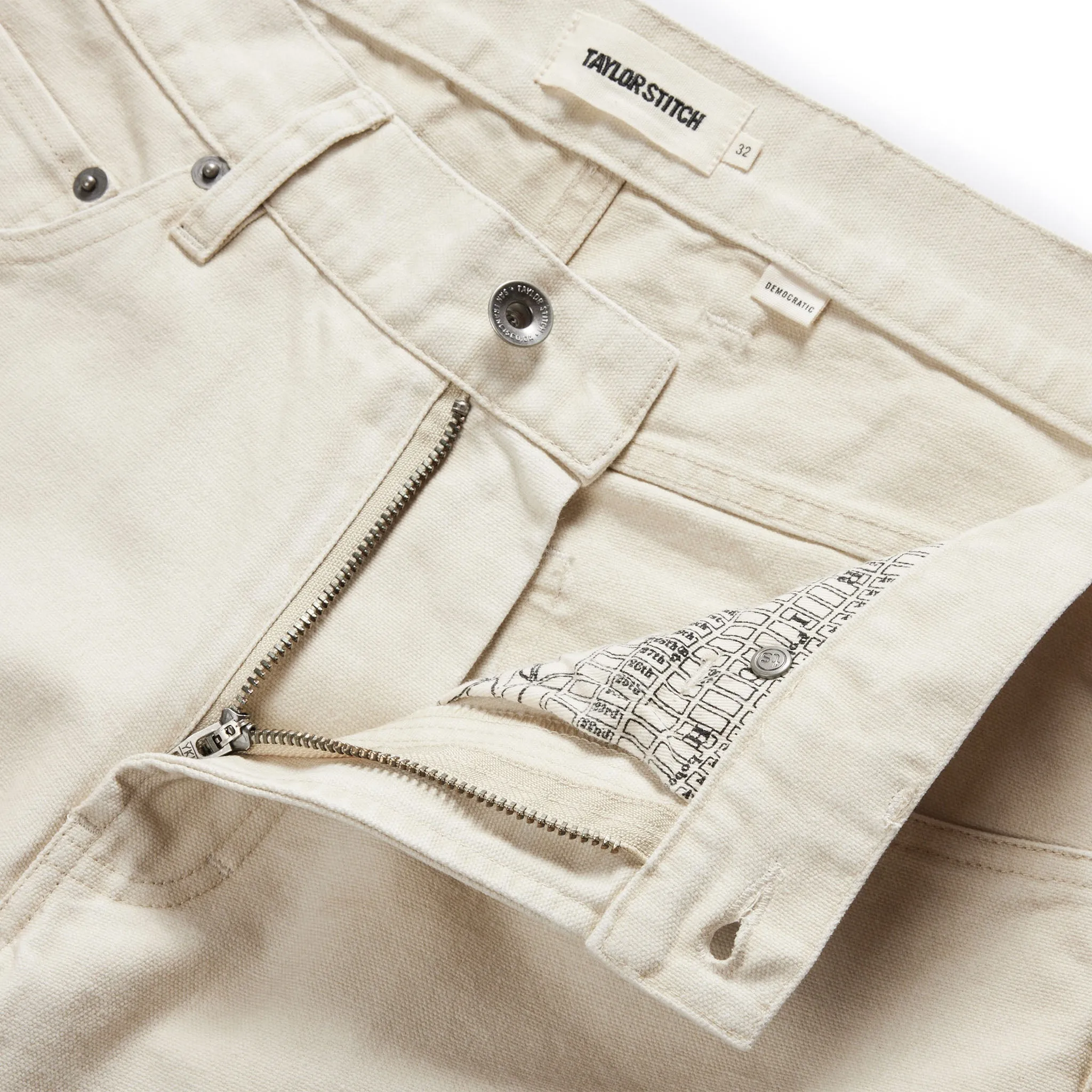 The Democratic All Day Pant in Dune Canvas