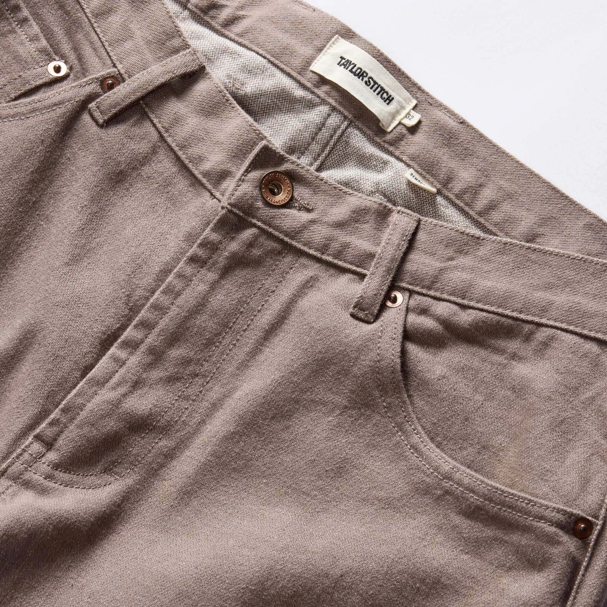 The Democratic All Day Pant in Silt Broken Twill