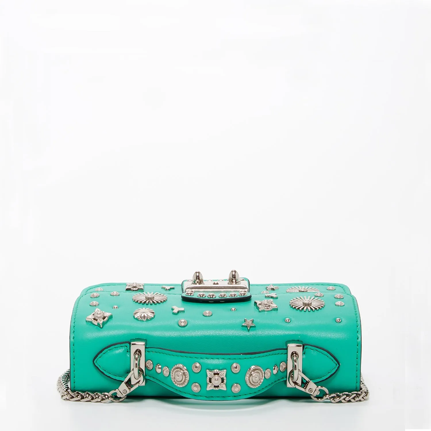 The Hollywood Small Leather Bag Arcadia Green