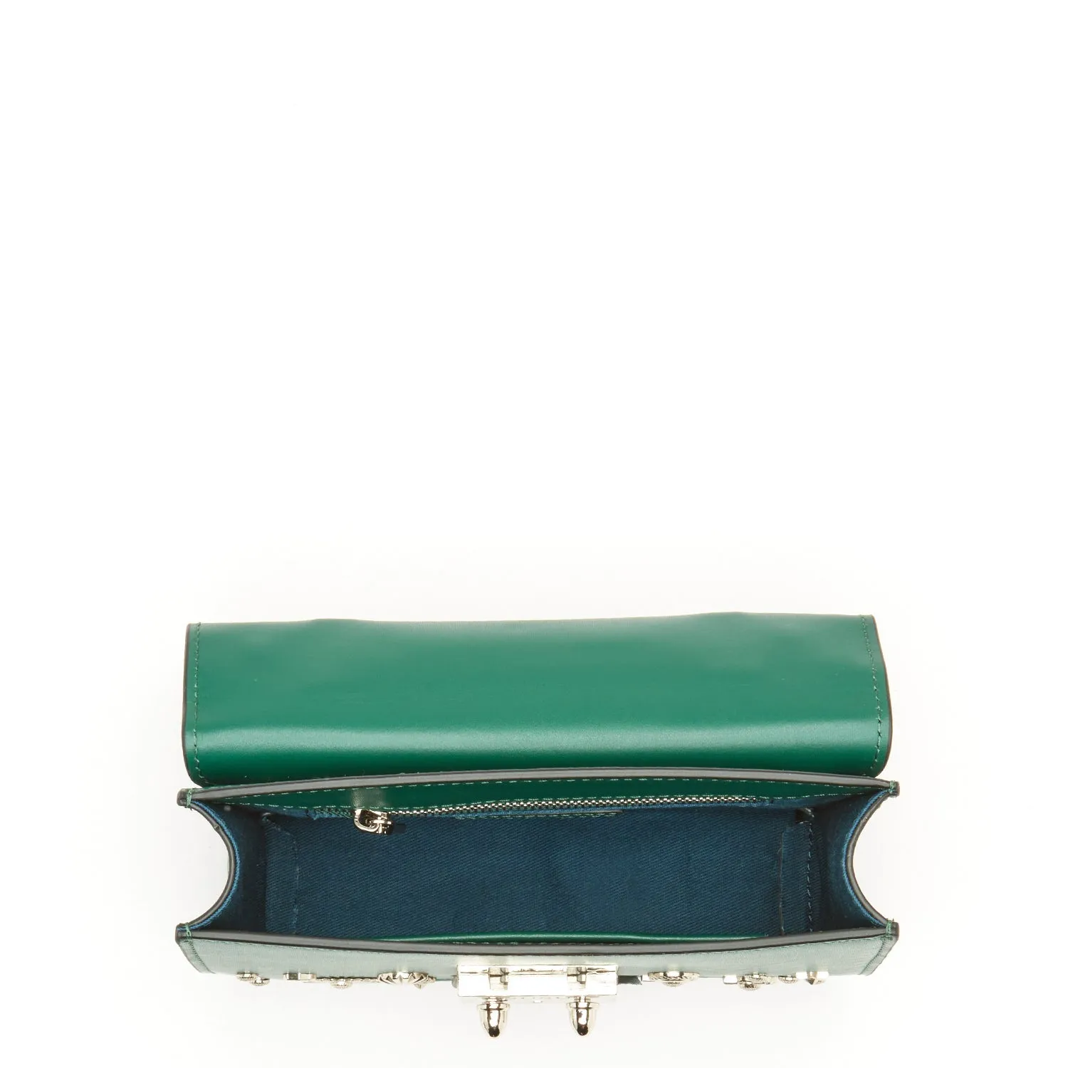 The Hollywood Small Leather Bag Evergreen