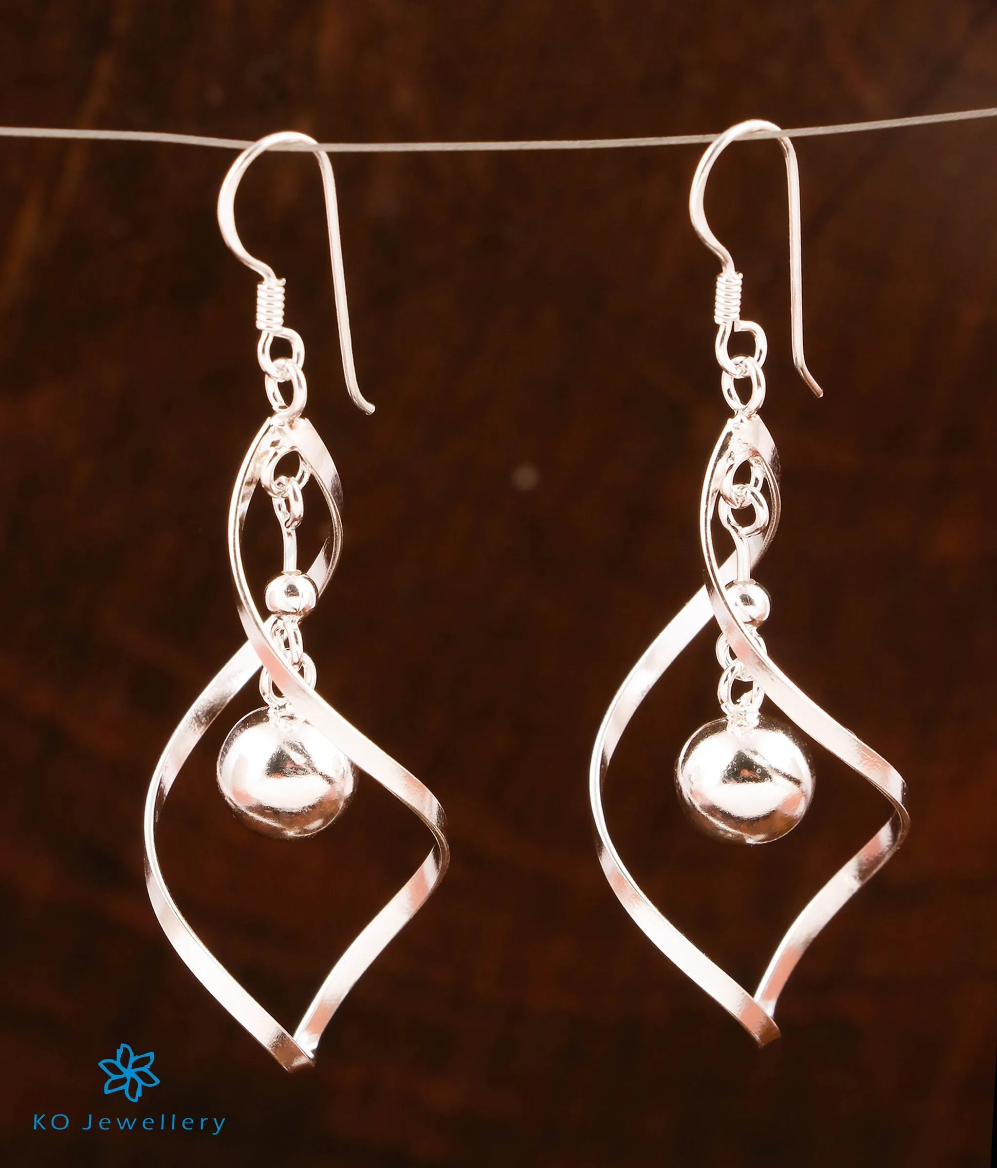 The Surreal Silver Earrings