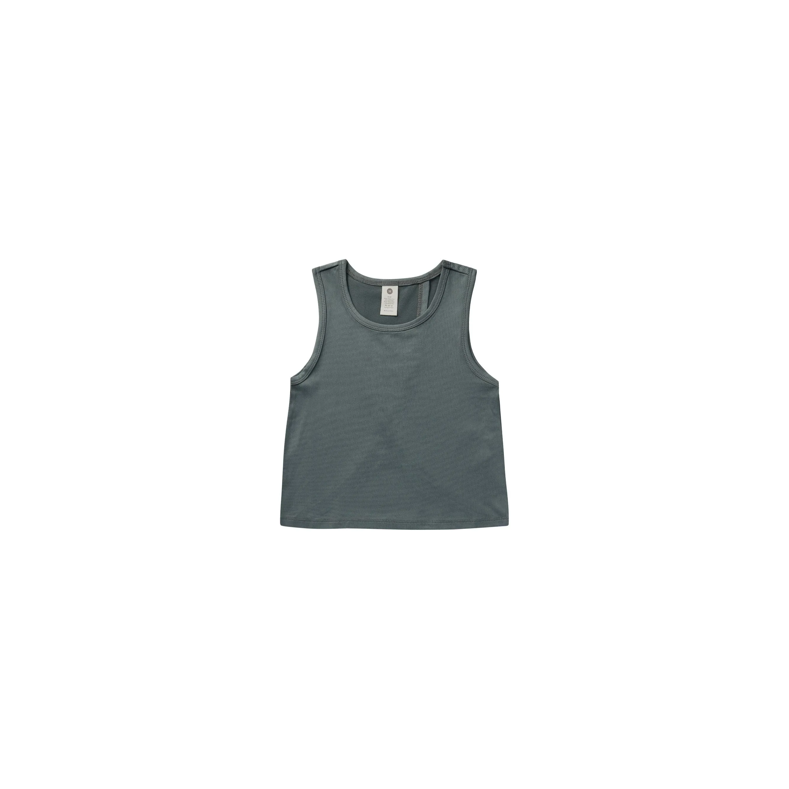 tulip-back tech tank || indigo