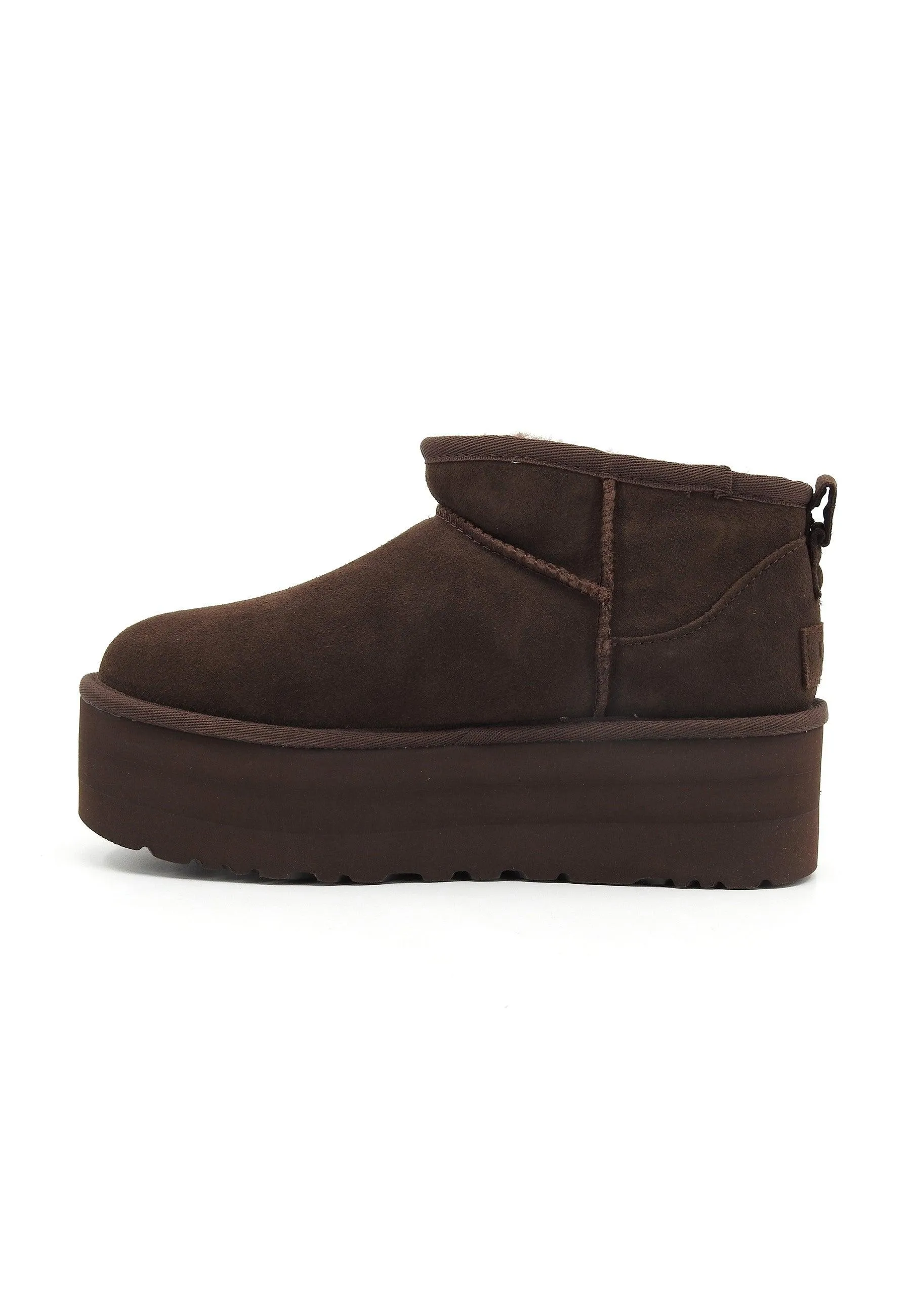 UGG Classic Ultra Mini Stivaletto Pelo Donna Burnt Cedar W1135092