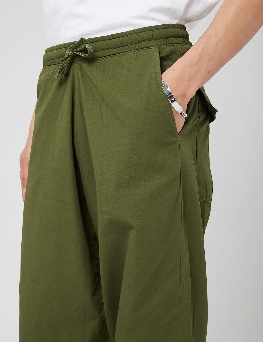 Universal Works Braga Pant - Dark Olive Green