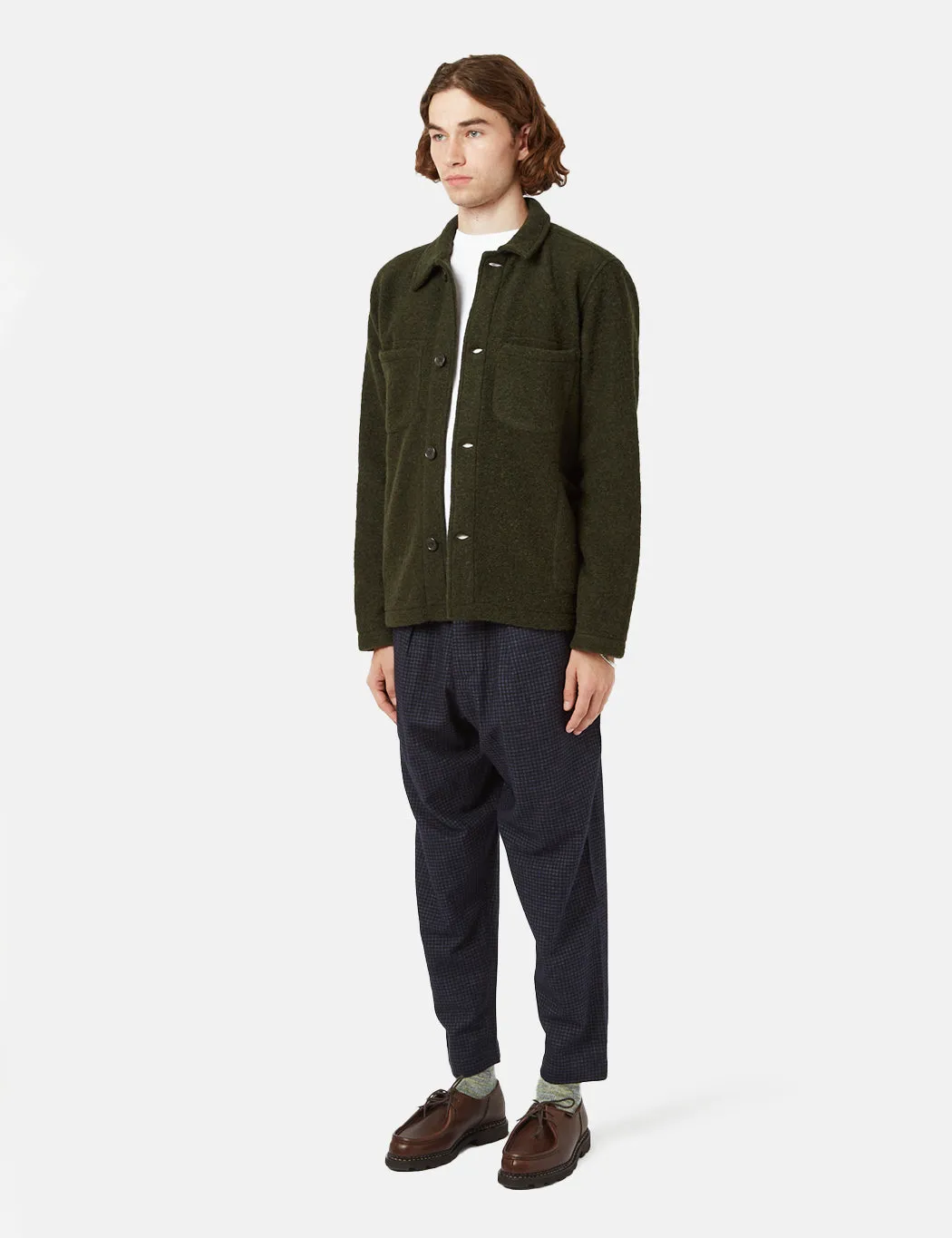 Universal Works Lumber Jacket - Olive Green