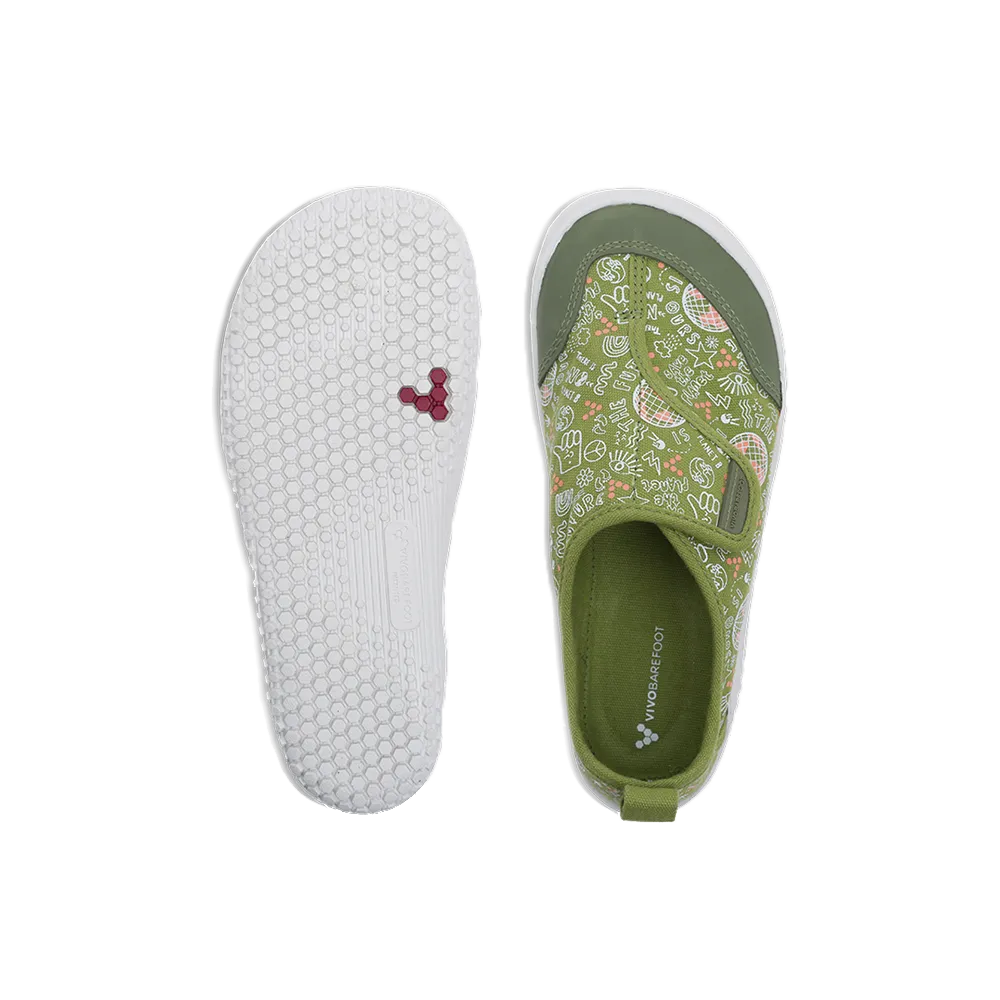 Vivobarefoot Gaia Kids Jungle Green