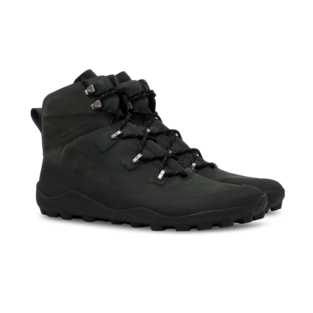 Vivobarefoot Tracker Winter SG Mens Obsidian