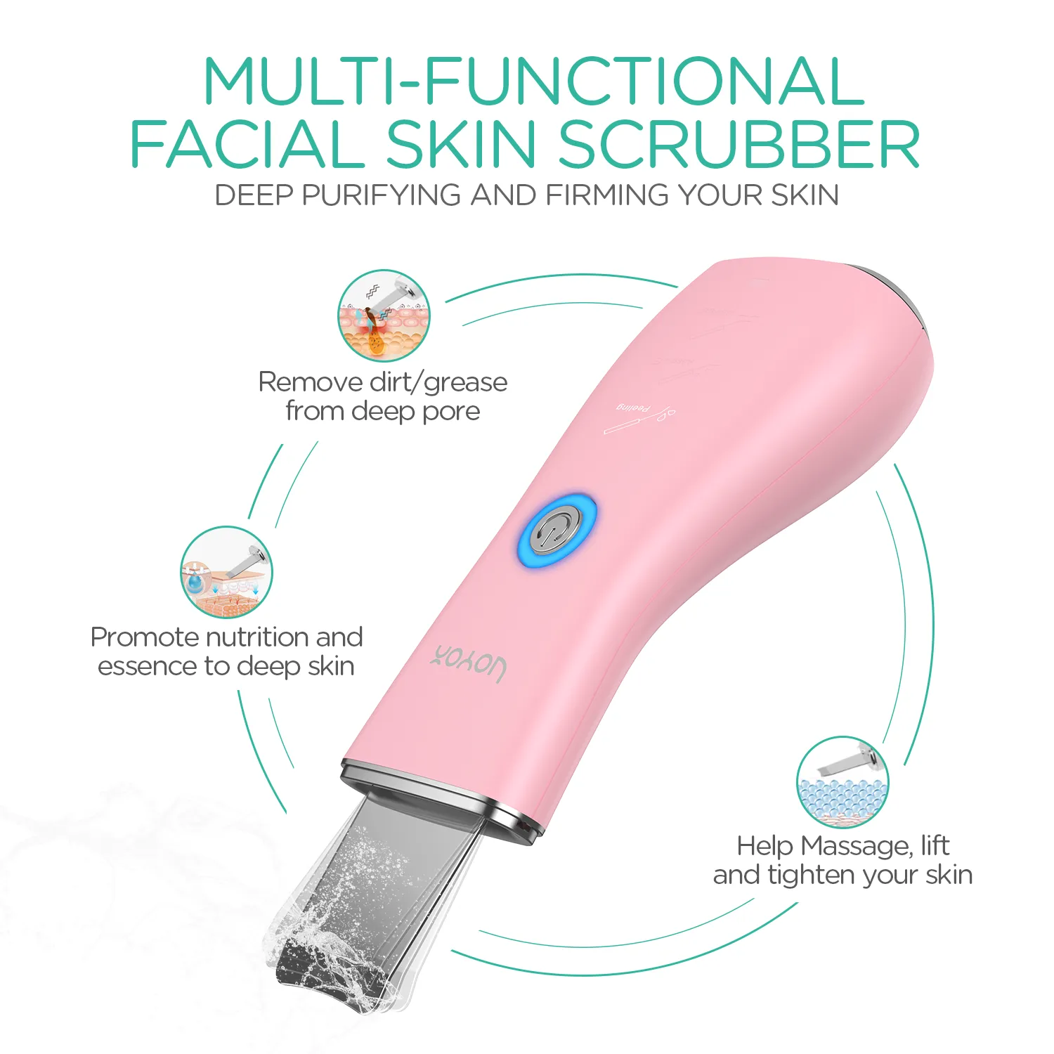 VOYOR Facial Skin Scrubber CP100