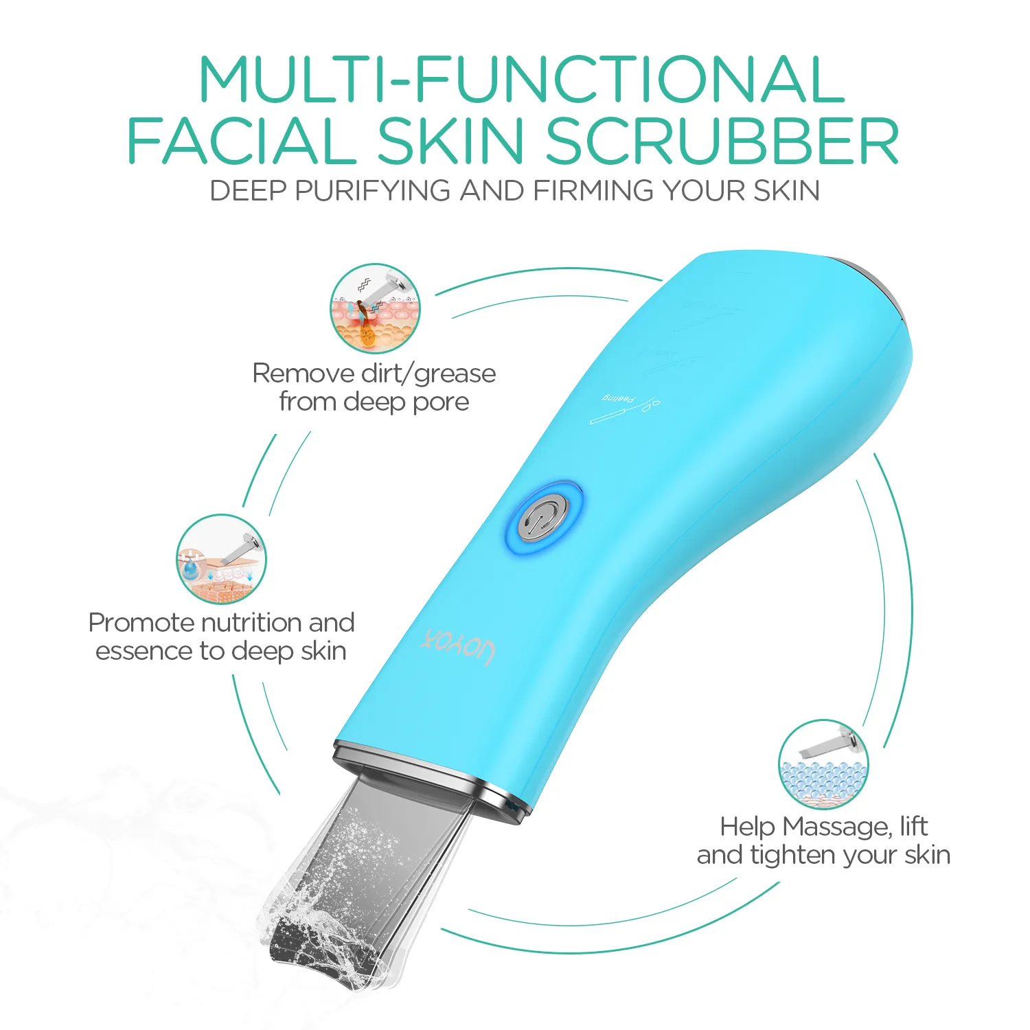 VOYOR Facial Skin Scrubber CP100