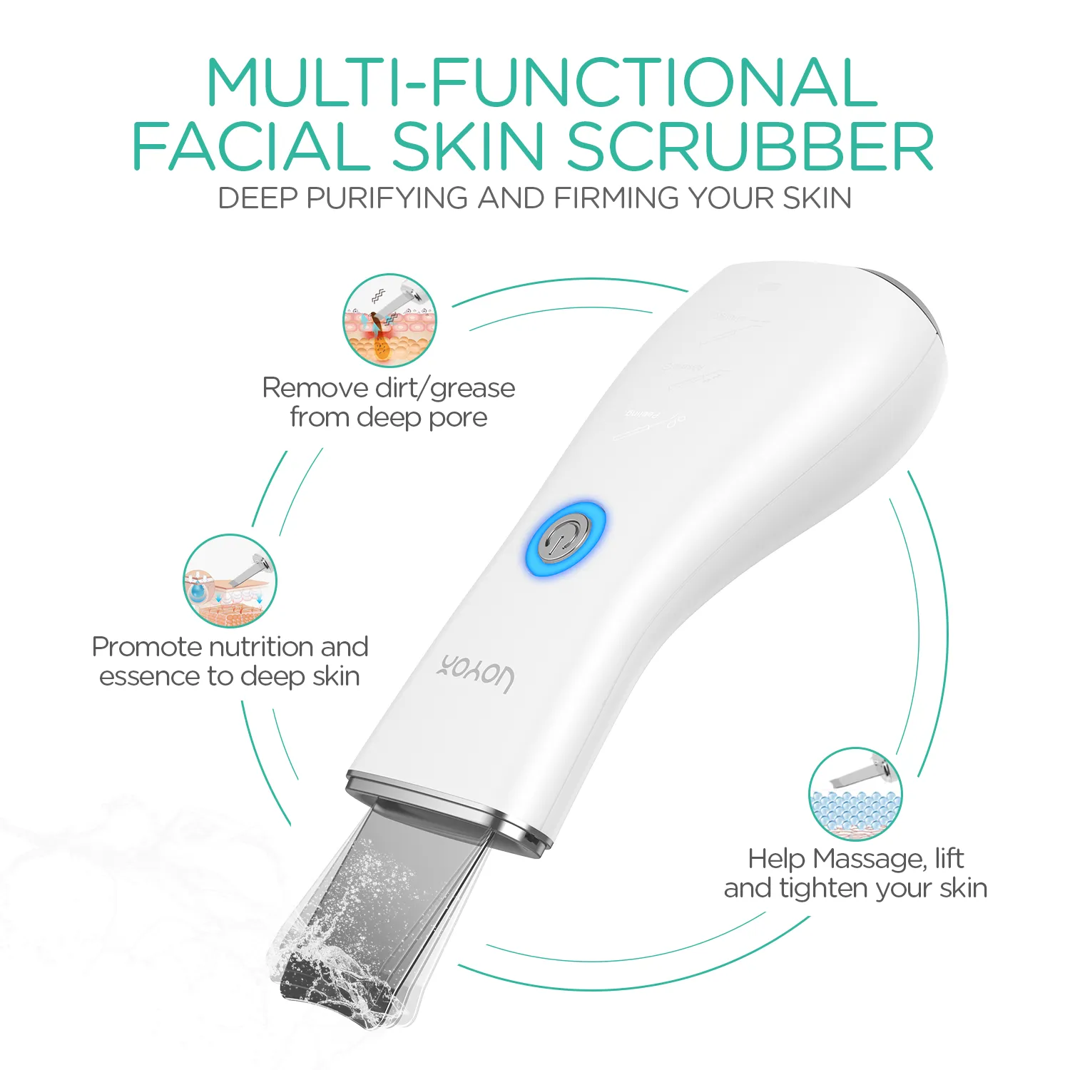 VOYOR Facial Skin Scrubber CP100