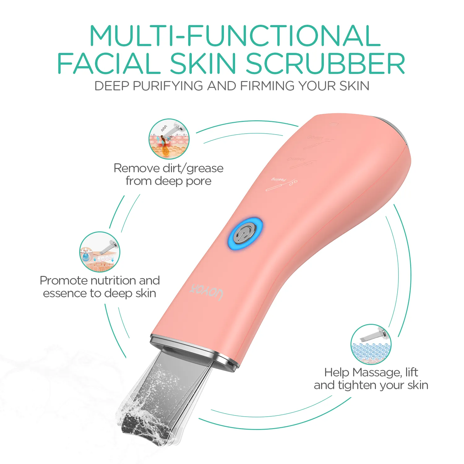 VOYOR Facial Skin Scrubber CP100