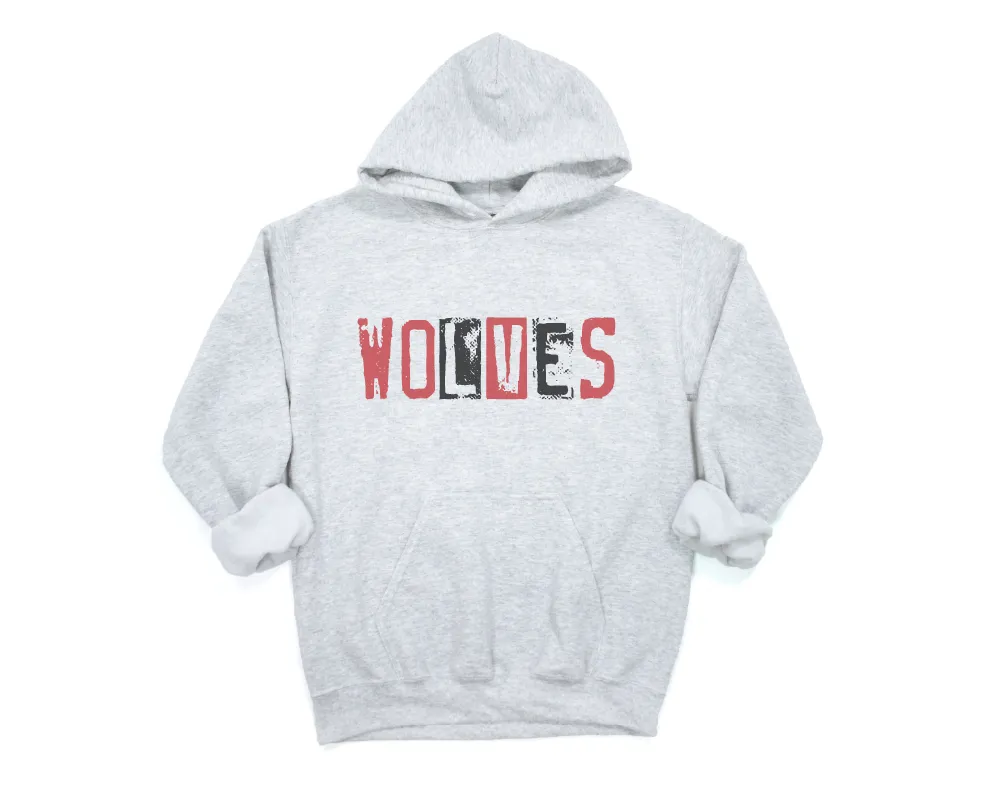 Wolves Team Tees, Hoodies and Sweatshirts